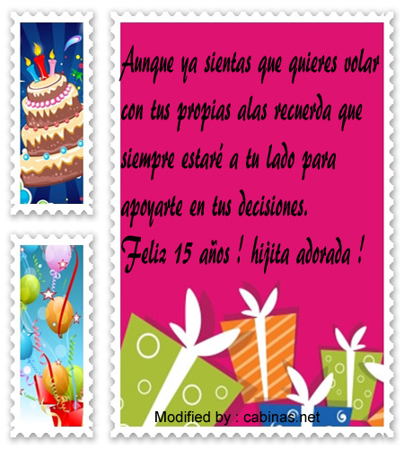 frases para una chica q cumple 15 anos