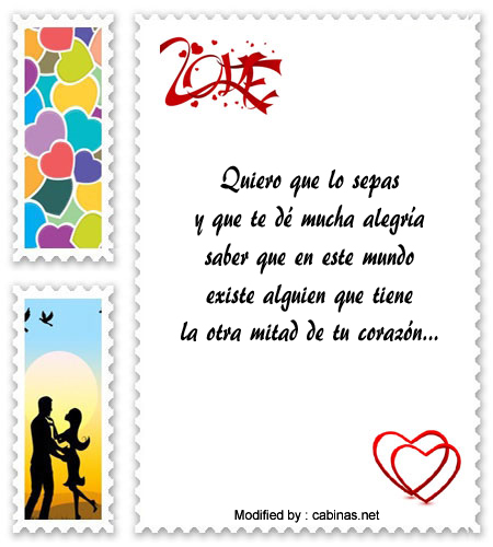 frases románticas para mi novio,mensajes de amor para mi novio