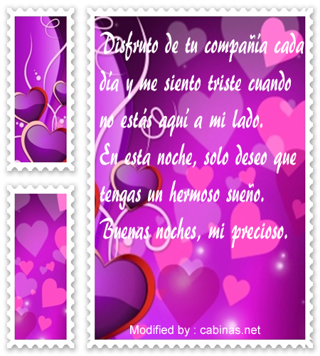 bajar bonitos pensamientos de Buenas noches mi amor con imágenes gratis