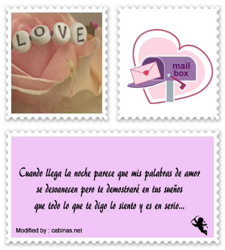 frases bonitas de Buenas noches mi amor con imágenes gratis