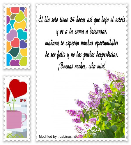 textos de Buenas noches para mi celular,frases bonitas de Buenas noches mi amor para enviar gratis con imágenes
