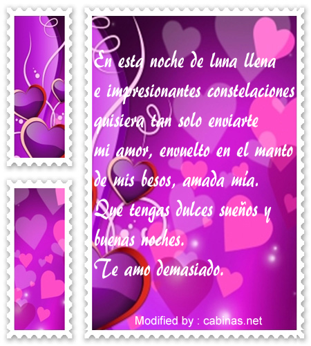 frases bonitas de Buenas noches mi amor con imágenes gratis,Descargar mensajes buenos de Buenas noches bonitos