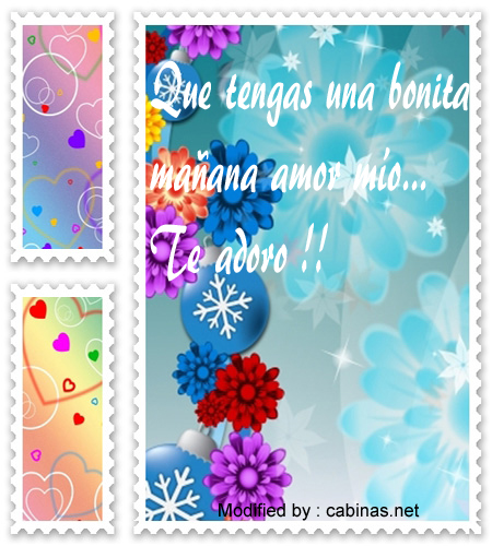 frases bonitas de buenos días mi amor para enviar gratis con imágenes