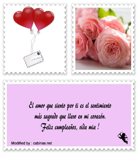 dedicatorias feliz cumpleaños para mi esposa para Facebook