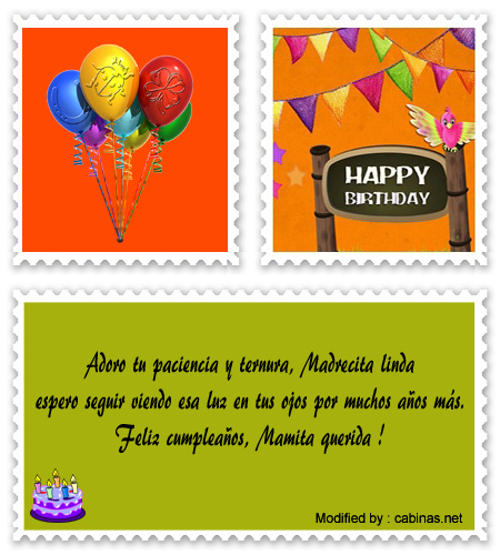 descargar las mejores dedicatorias de cumpleaños para mi Mamá