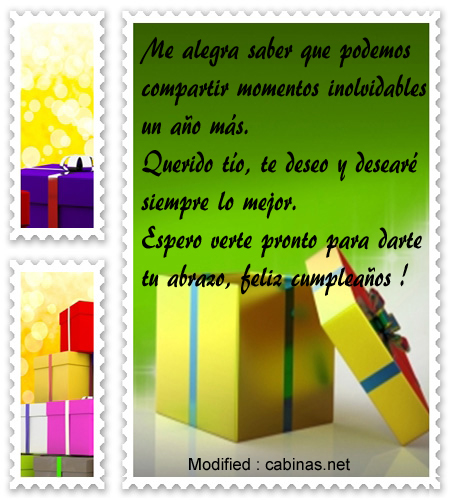 frases bonitas de cumpleaños para mi tio con imágenes gratis