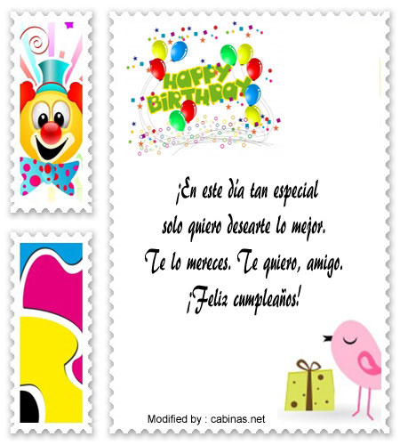 bajar originales saludos de cumpleaños con imágenes gratis para amigos,textos para enviar por cumpleaños con imágenes gratis para amigos