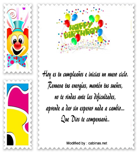 felicitaciones para cumpleaños,mensajitos de cumpleaños para celular