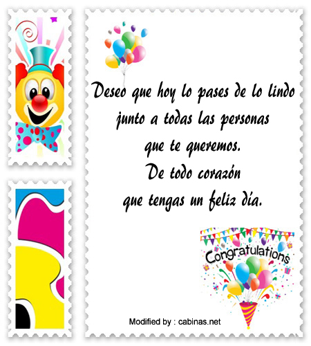 felicitaciones para cumpleaños,mensajitos de cumpleaños para celular