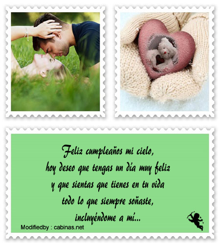 frases de cumpleaños para mi novia