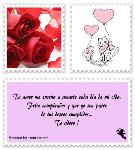 descargar saludos originales de feliz cumpleaños para mi amor,frases románticas de cumpleaños