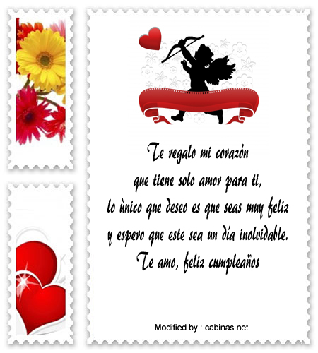ENVIAR SALUDOS DE FELIZ CUMPLEAñOS A MI NOVIA ♥BUSCAR 