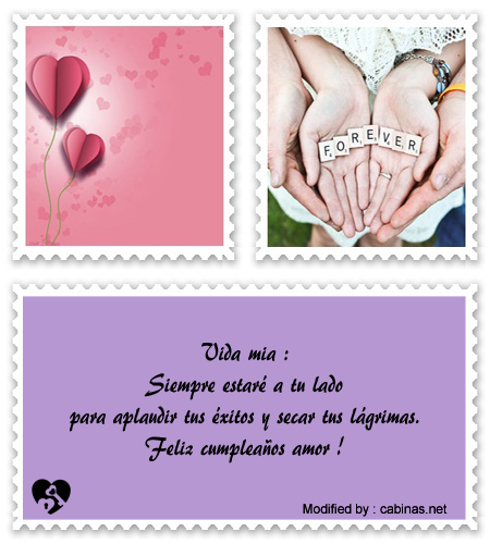 frases con imágenes de cumpleaños para mi novia,saludos de cumpleaños para mi novia