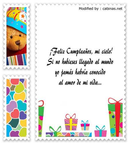 textos de cumpleaños para novios,saludos de feliz cumpleaños para celular