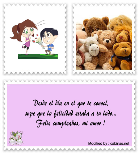 textos de cumpleaños para novios,saludos de feliz cumpleaños para celular