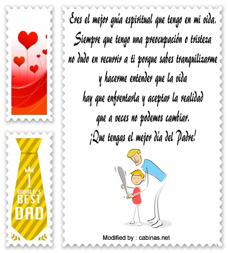 Descargar mensajes bonitos para el Día del Padre,mensajes de texto para el Día del Padre