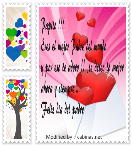 frases bonitas por el Día del Padre para enviar gratis con imágenes
