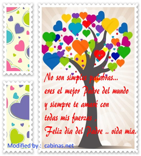 tarjetas con textos originales por el Día del Padre con imágenes gratis,bajar bonitos pensamientos por el Día del Padre con imágenes gratis