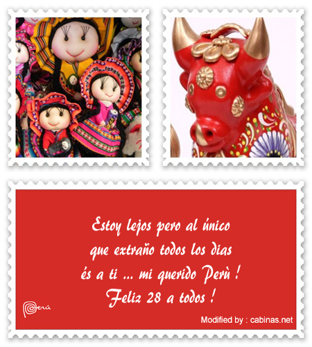 Originales saludos de Fiestas Patrias perú para Facebook.#MensajesdeFiestasPatrias