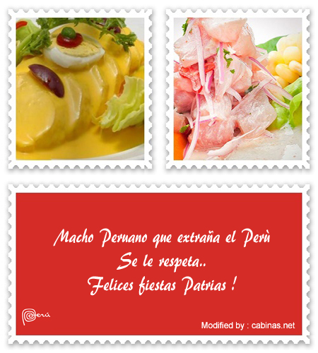 Textos de Fiestas Patrias Peruanas para WhatsApp.#MensajesdeFiestasPatrias