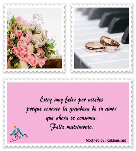 FELICITACIONES POR CASAMIENTO ♥FRASES Y MENSAJES DE FELIZ 