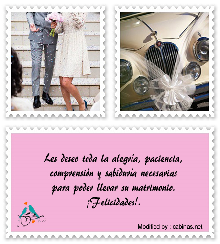 Descargar mensajes bonitos para un matrimonio