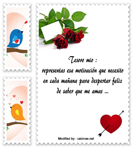 frases románticas para mi enamorado,mensajes de amor para mi novia
