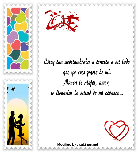 frases románticas para mi enamorado,mensajes de amor para mi novia