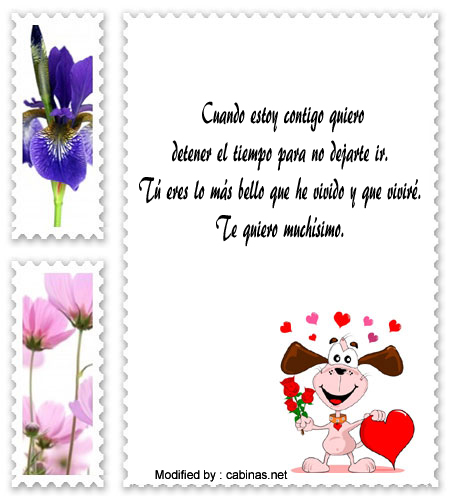 frases románticas para mi novio,mensajes de amor para mi novio