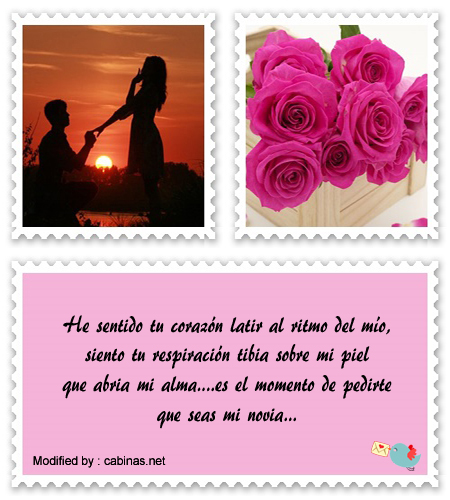 mensajes de amor para mi novia