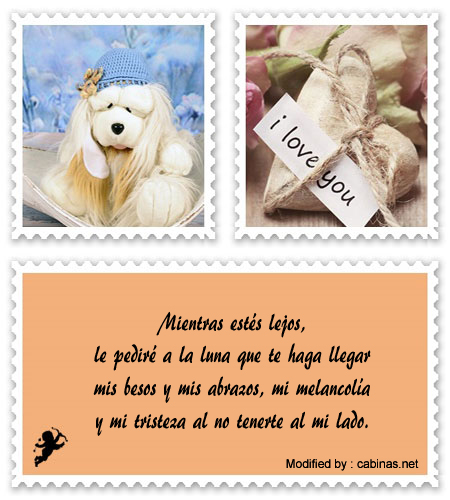 te voy a extrañar mucho vida mia textos románticos para celuar