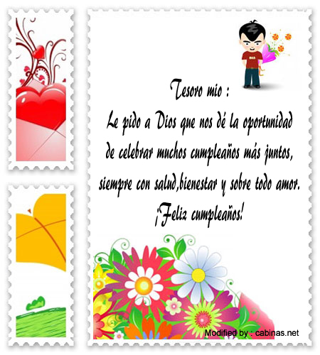 mensajitos cortos de cumpleaños para enviar por WhatsApp,descargar originales saludos de cumpleaños para Facebook