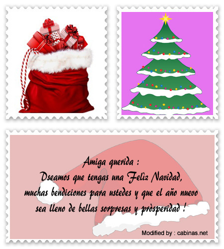 descargar los mejores saludos para Navidad para mi amiga
