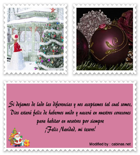 palabras bonitas de Navidad para muro de Facebook de mi novio,frases bonitas de Navidad para mi enamorado con imágenes gratis