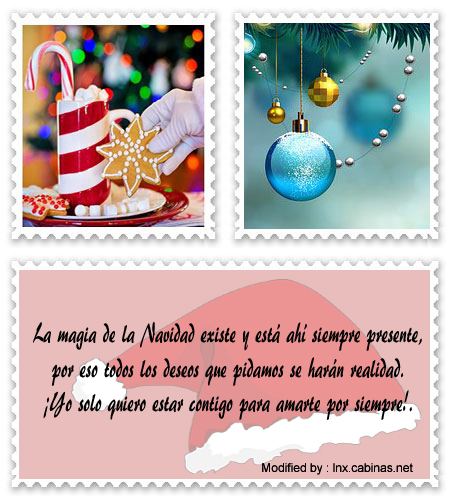 Bonitos saludos de Navidad para mandar por Messenger
