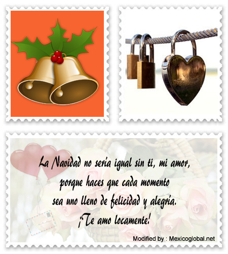 los mejores mensajes románticos para mandar a mi novio en Navidad