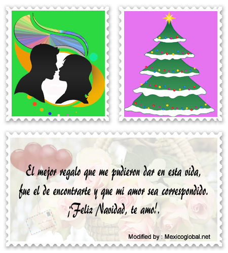 descargar las mejores frases románticas para mi novio por Navidad
