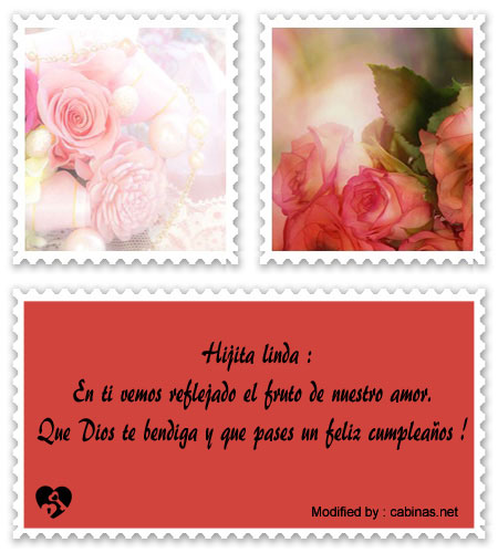 Mensajes De Amor Cumpleanos hija | Descargar Frases Cumpleanos Para Mi Hija