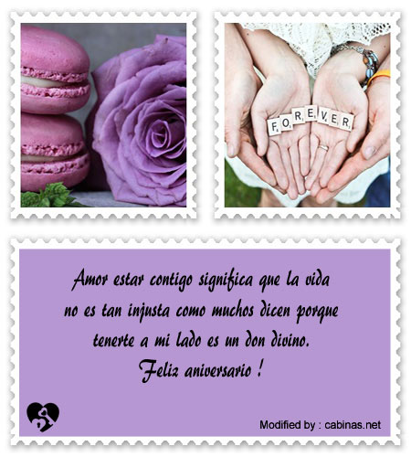 frases con imágenes de aniversario de novios,saludos de aniversario de novios